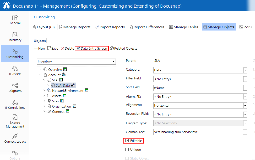 Docusnap-Data-Entry-Open