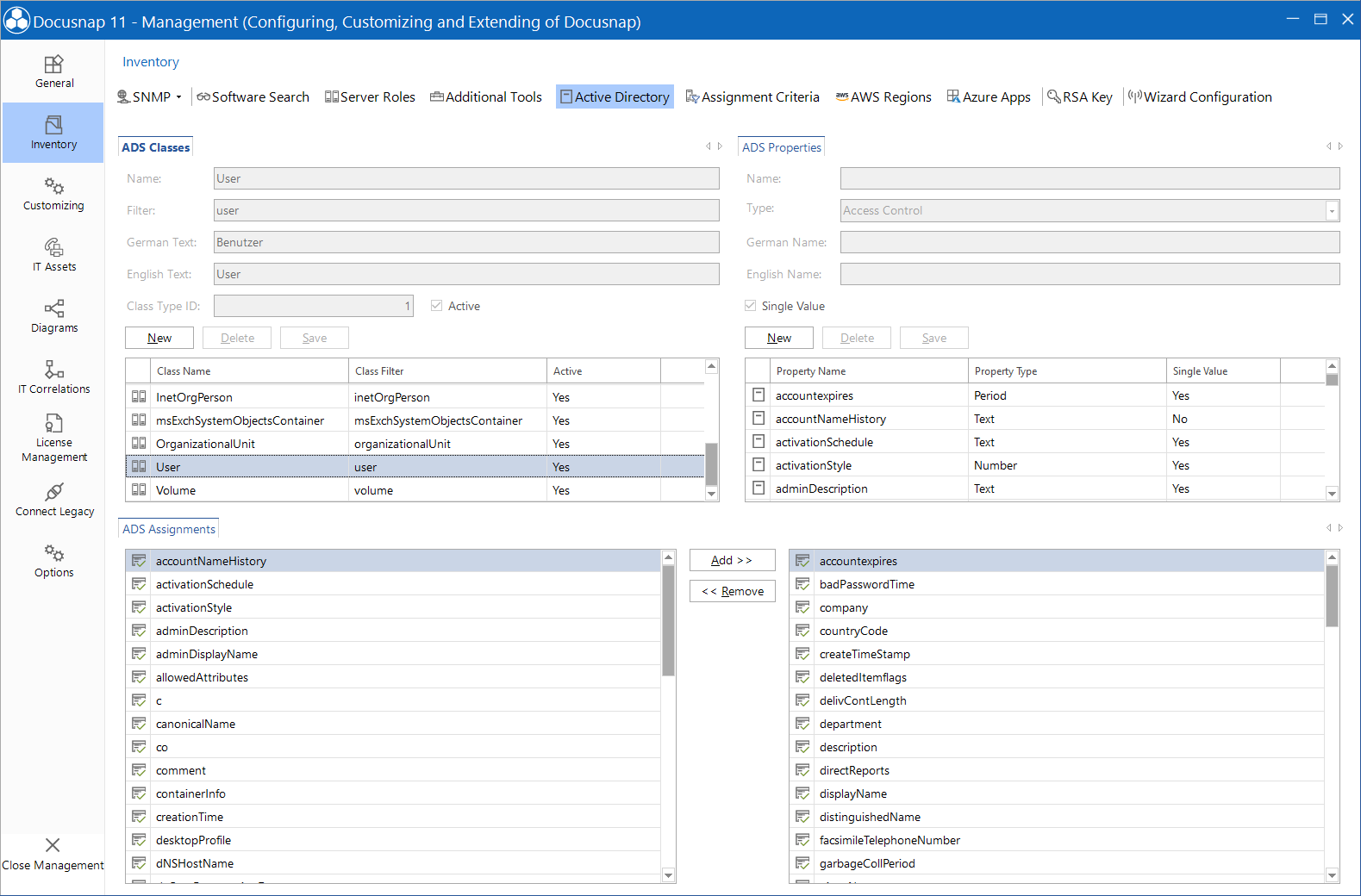 Docusnap-Management-Inventory-ADS