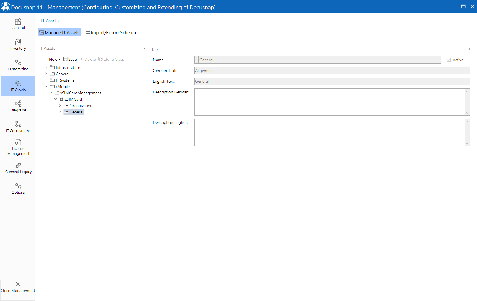 Docusnap-Management-IT-Assets-Tab