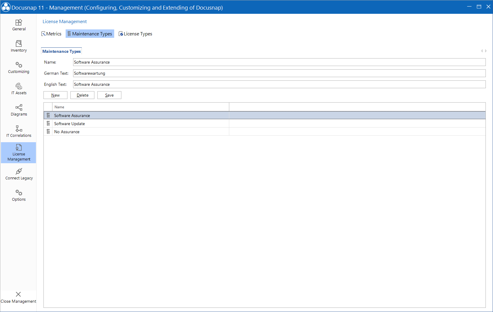 Docusnap-Management-License-Management-Maintenance-Types