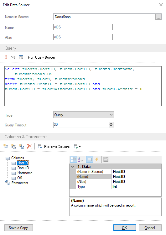 Docusnap-Report-Designer-New-Data-Souce