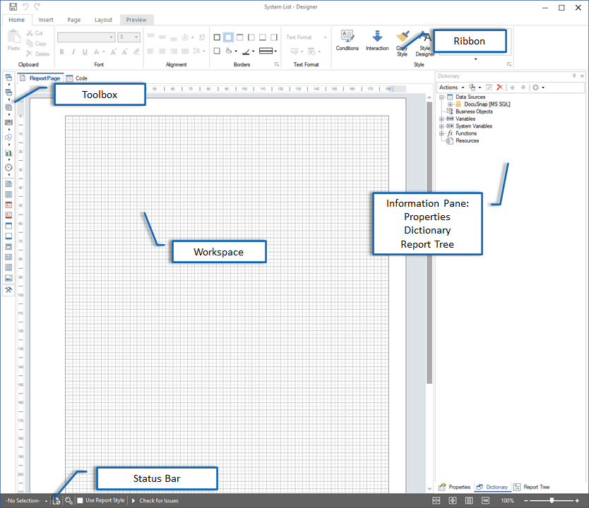 Docusnap-Report-Designer