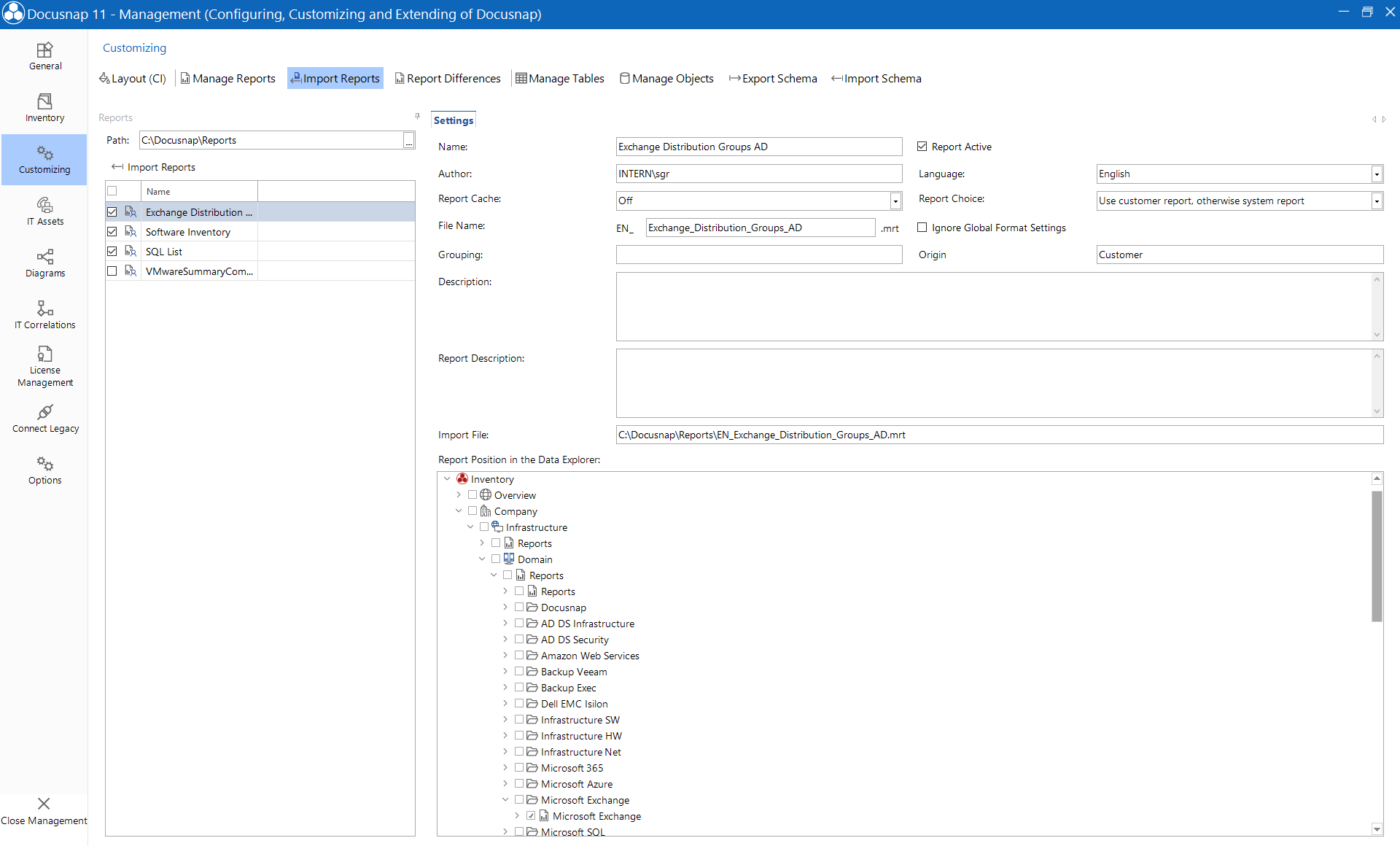 Docusnap-Tools-Report-Manager-import