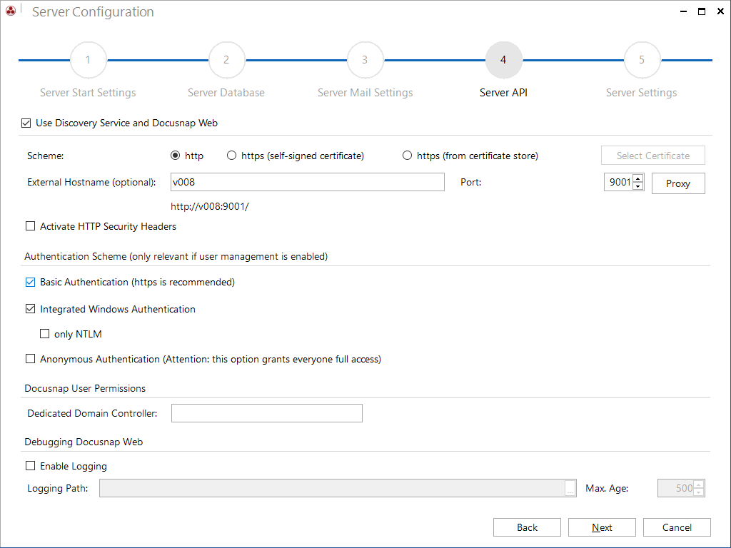 Docusnap-Configuration-Server-API