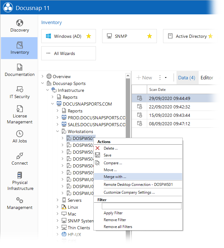 Docusnap-Data-Explorer-Merge-with