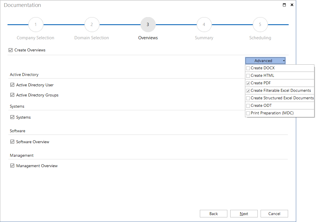 Docusnap-Documentation-Overview