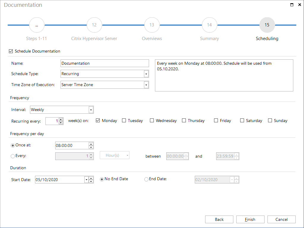 Docusnap-Documentation-Scheduling