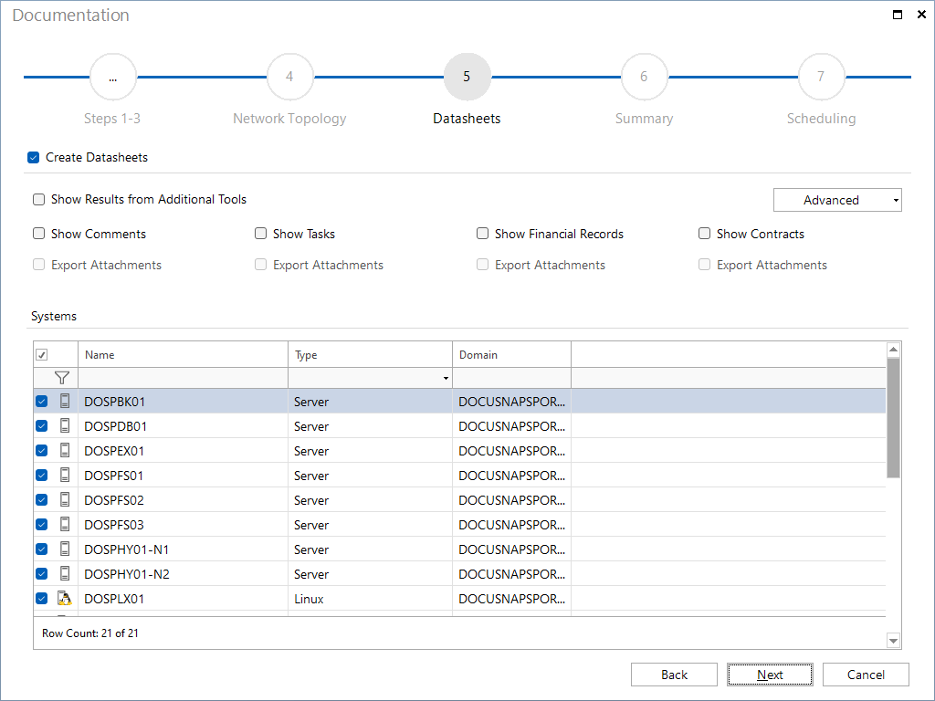 Docusnap-Documentation-System-Groups-Datasheets