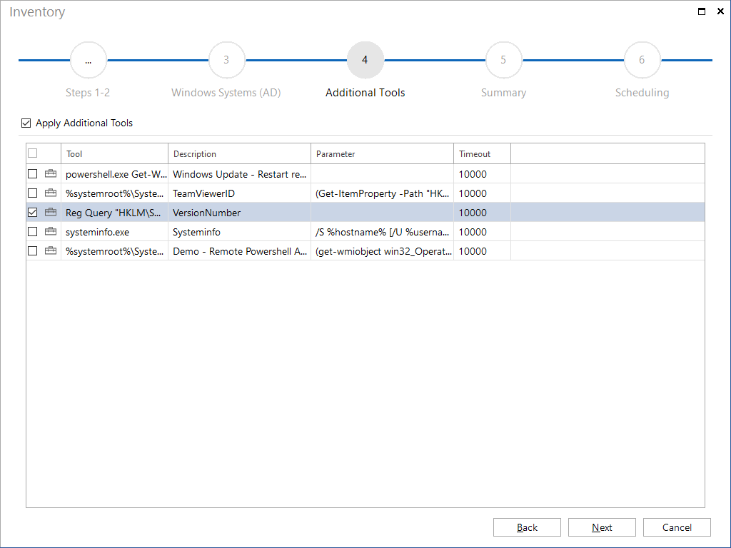 Docusnap-Inventory-Additional-Tools