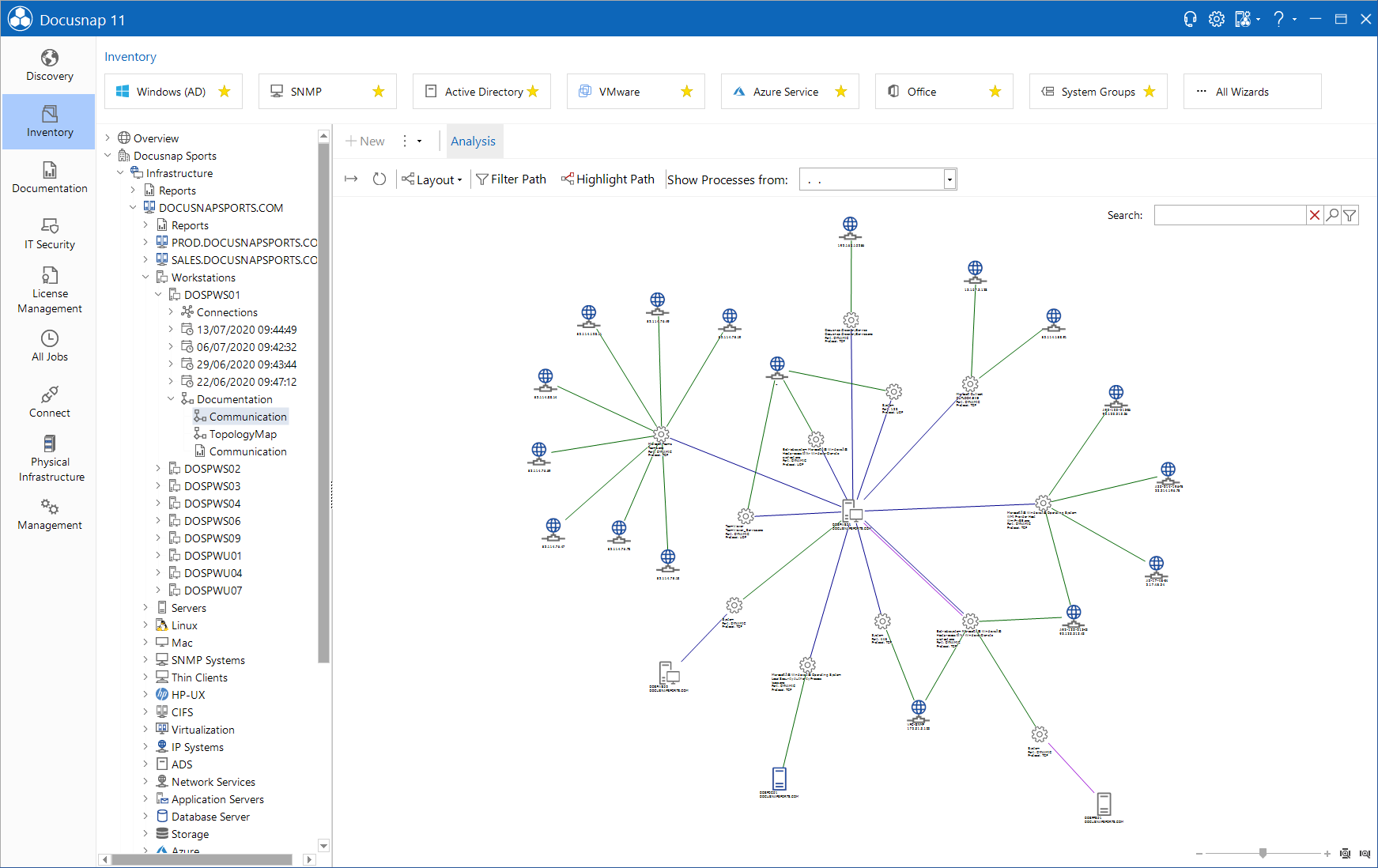 Docusnap-Inventory-Communication-Paths-Visualisation