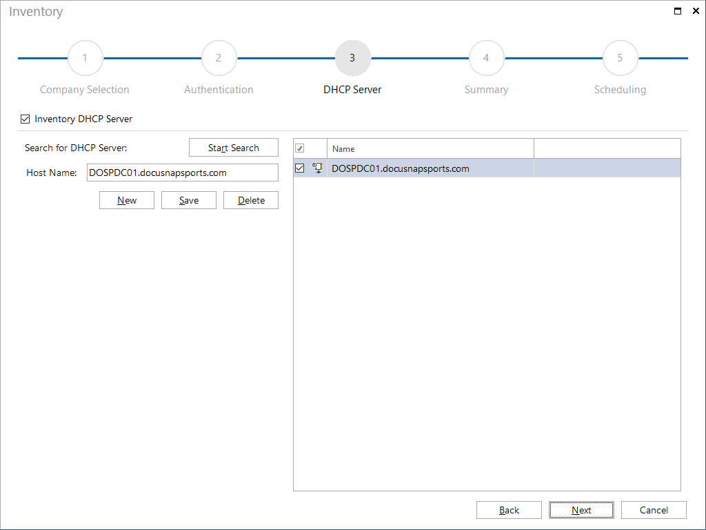 Docusnap-Inventory-DHCP-Server