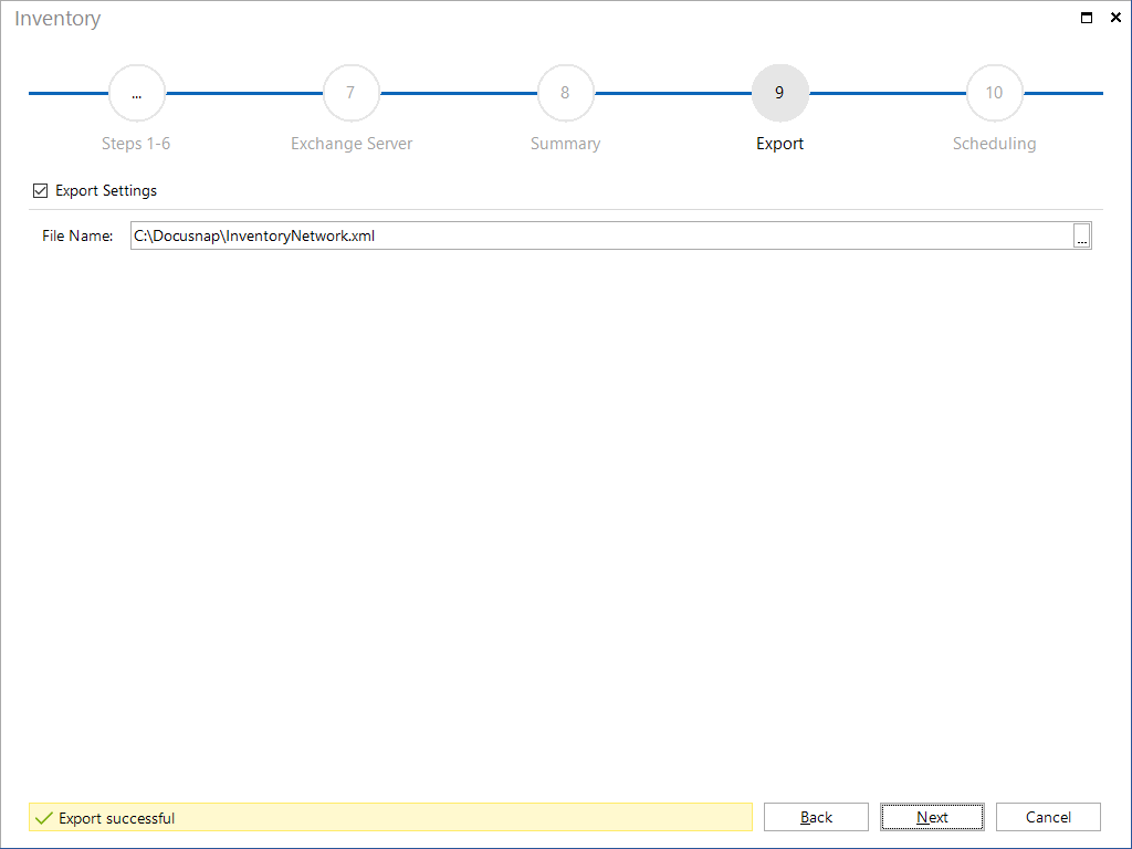 Docusnap-Inventory-Export