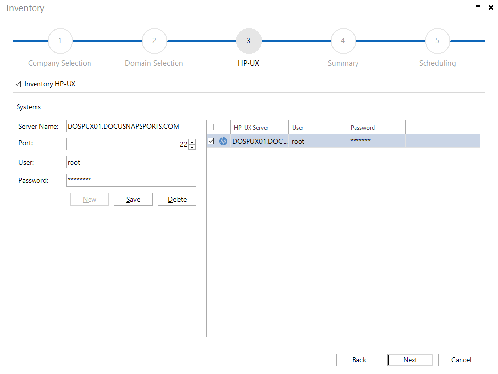 Docusnap-Inventory-HP-UX