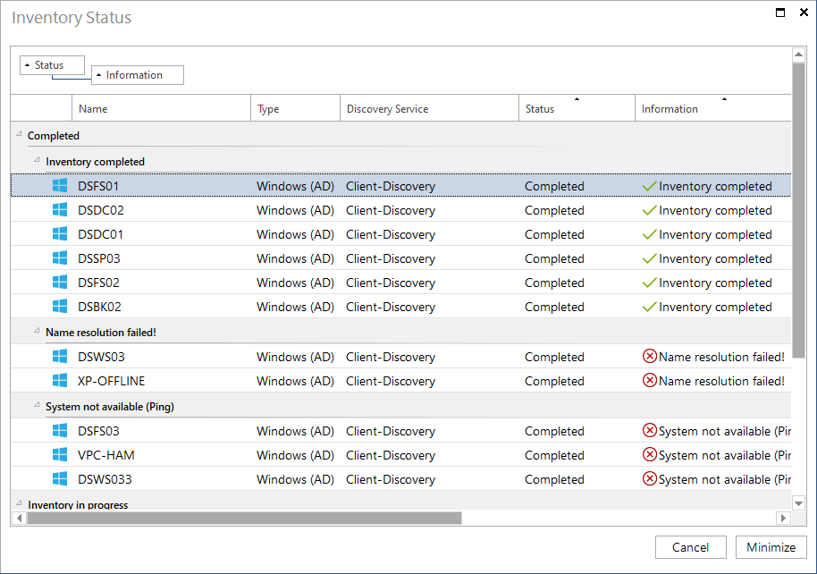 Docusnap-Inventory-Status-Grouped