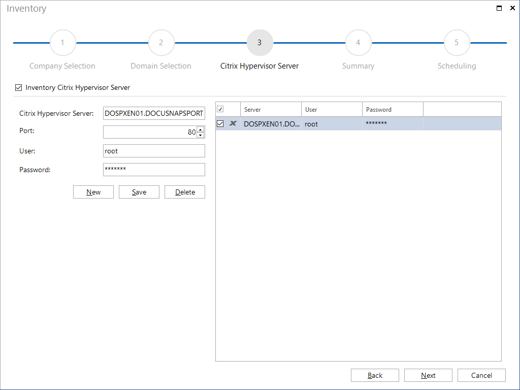 Docusnap-Inventory-XenCenter