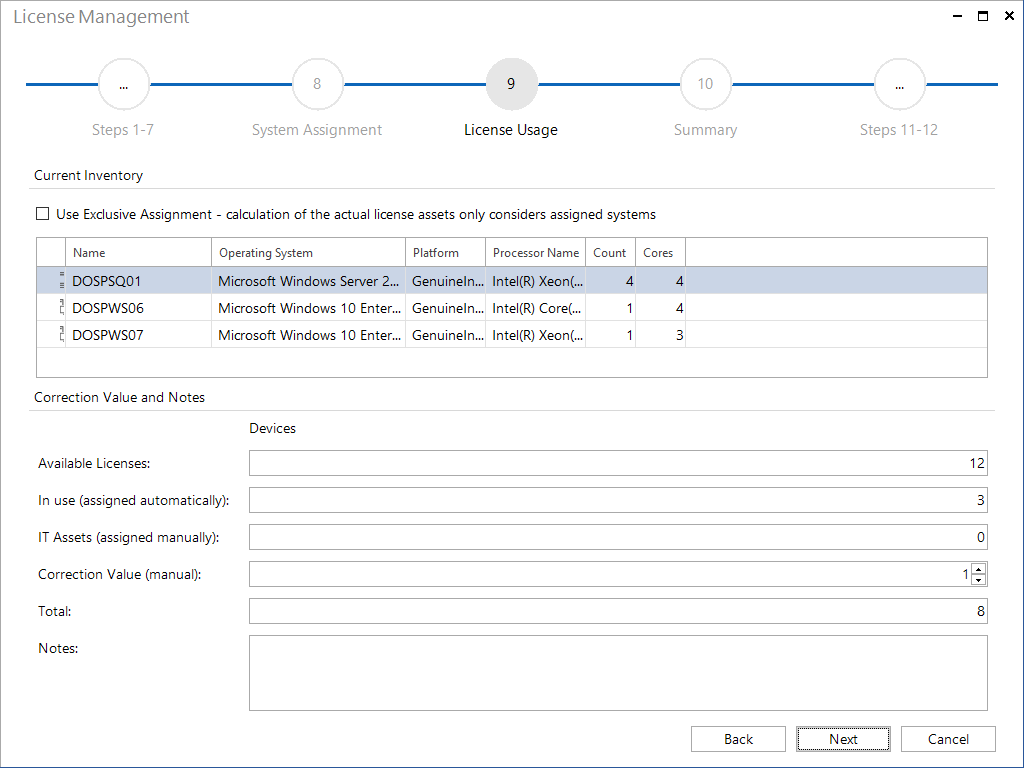 Docusnap-License-Management-Inventory-Actual