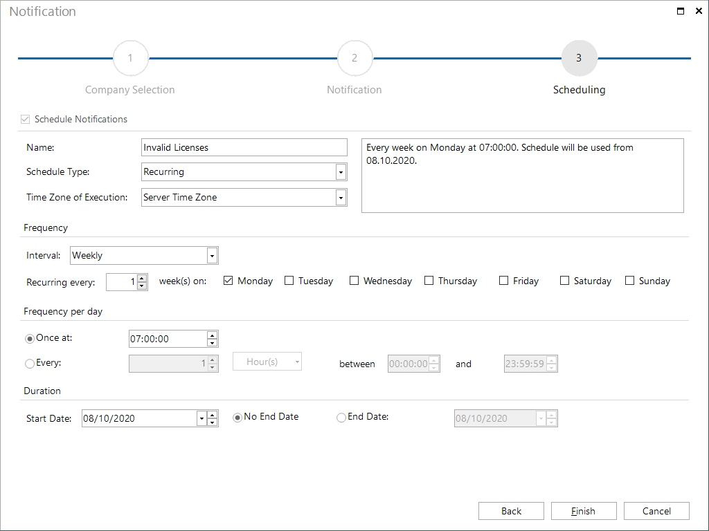 Docusnap-Messages-Schedule