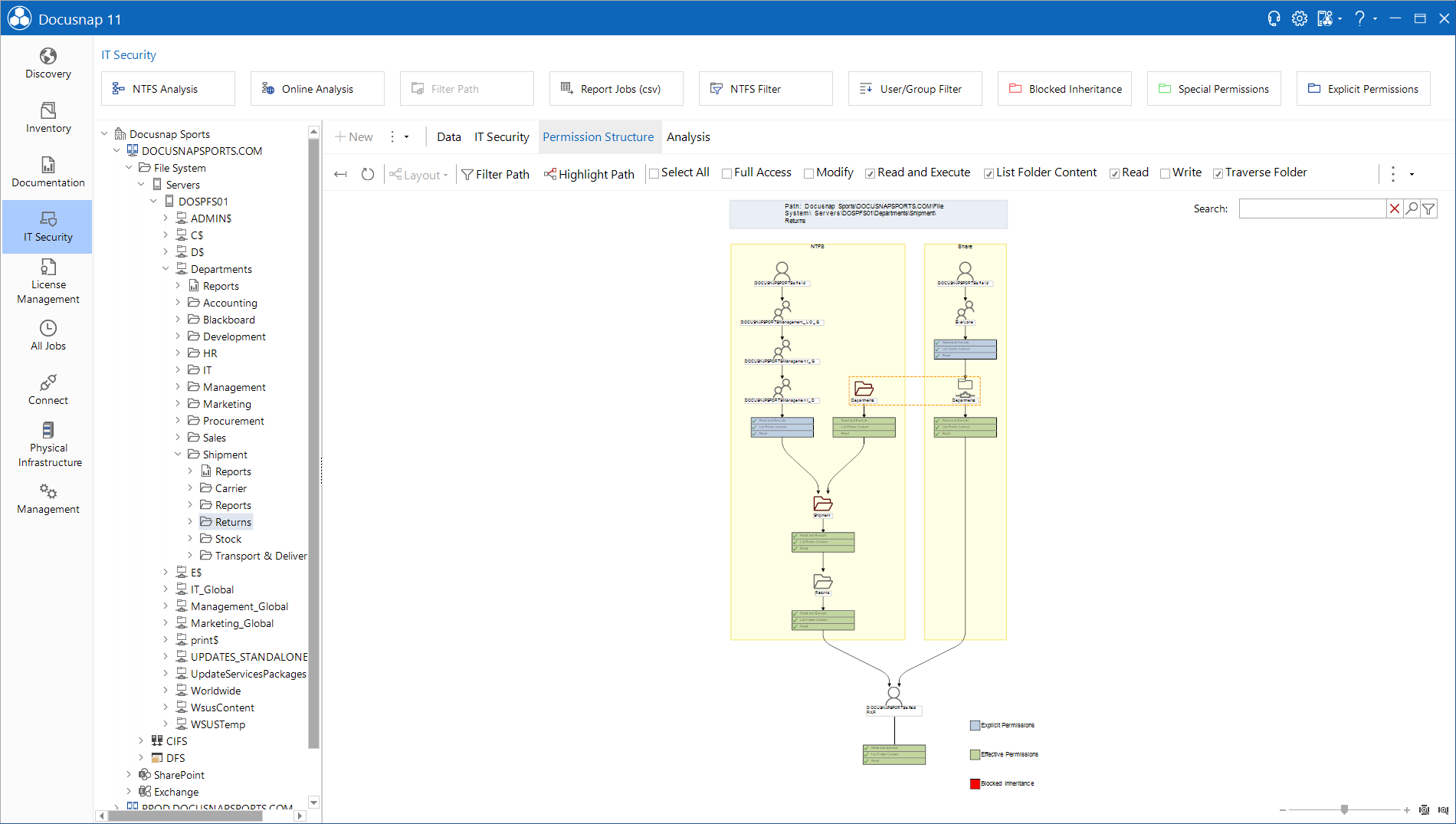 Docusnap-Permission-Analysis-Show-Permissions-Structure