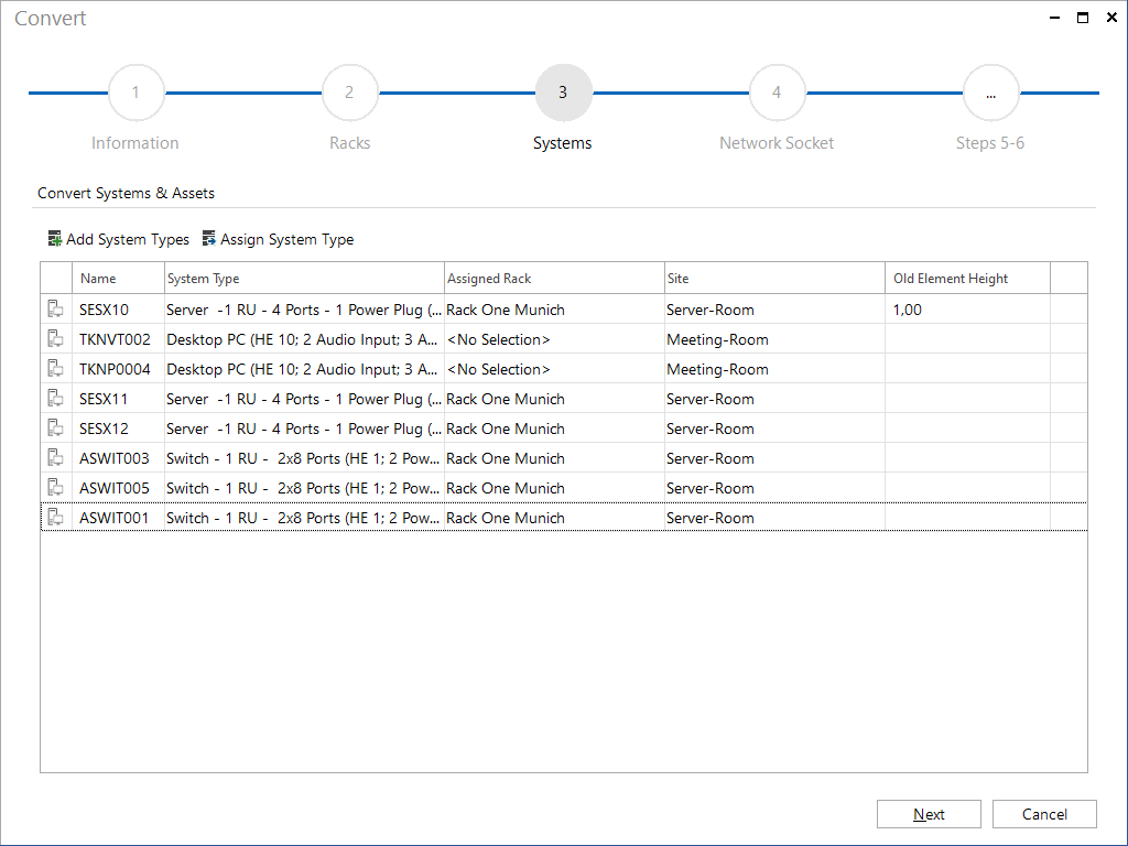 Docusnap-Physical-Infrastructure-Migration-System