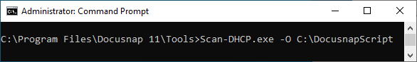 Docusnap-Skript-DHCP-Command-Line-Parameter-O