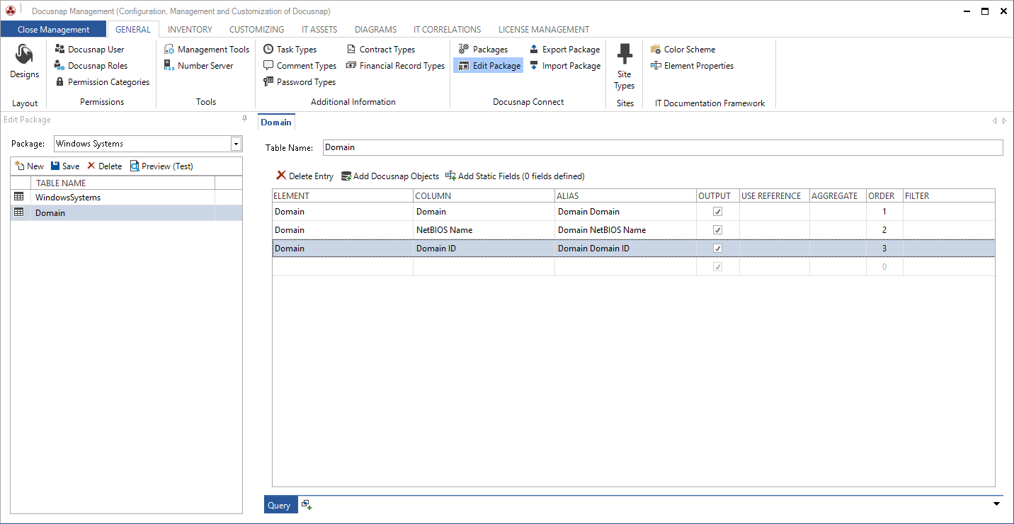 Docusnap-Connect-Multiple-Tables