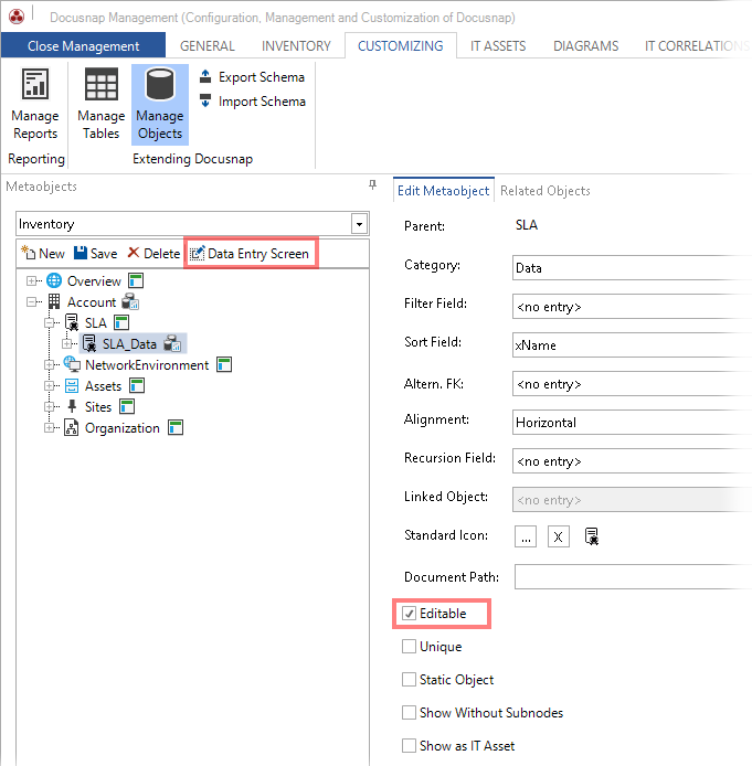 Docusnap-Data-Entry-Open