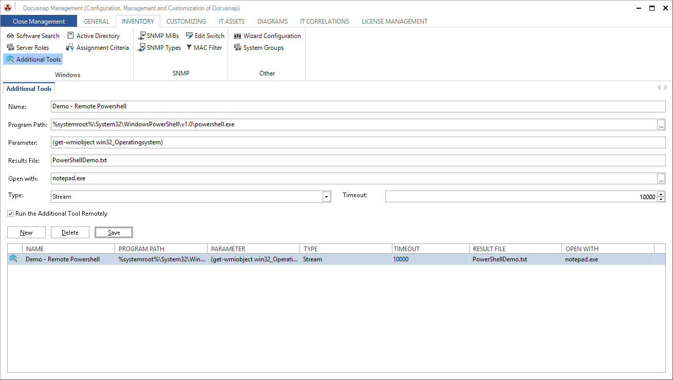 Docusnap-Management-Inventory-Additional-Tools-Remote