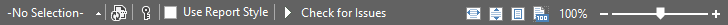 Docusnap-Report-Designer-Status-bar
