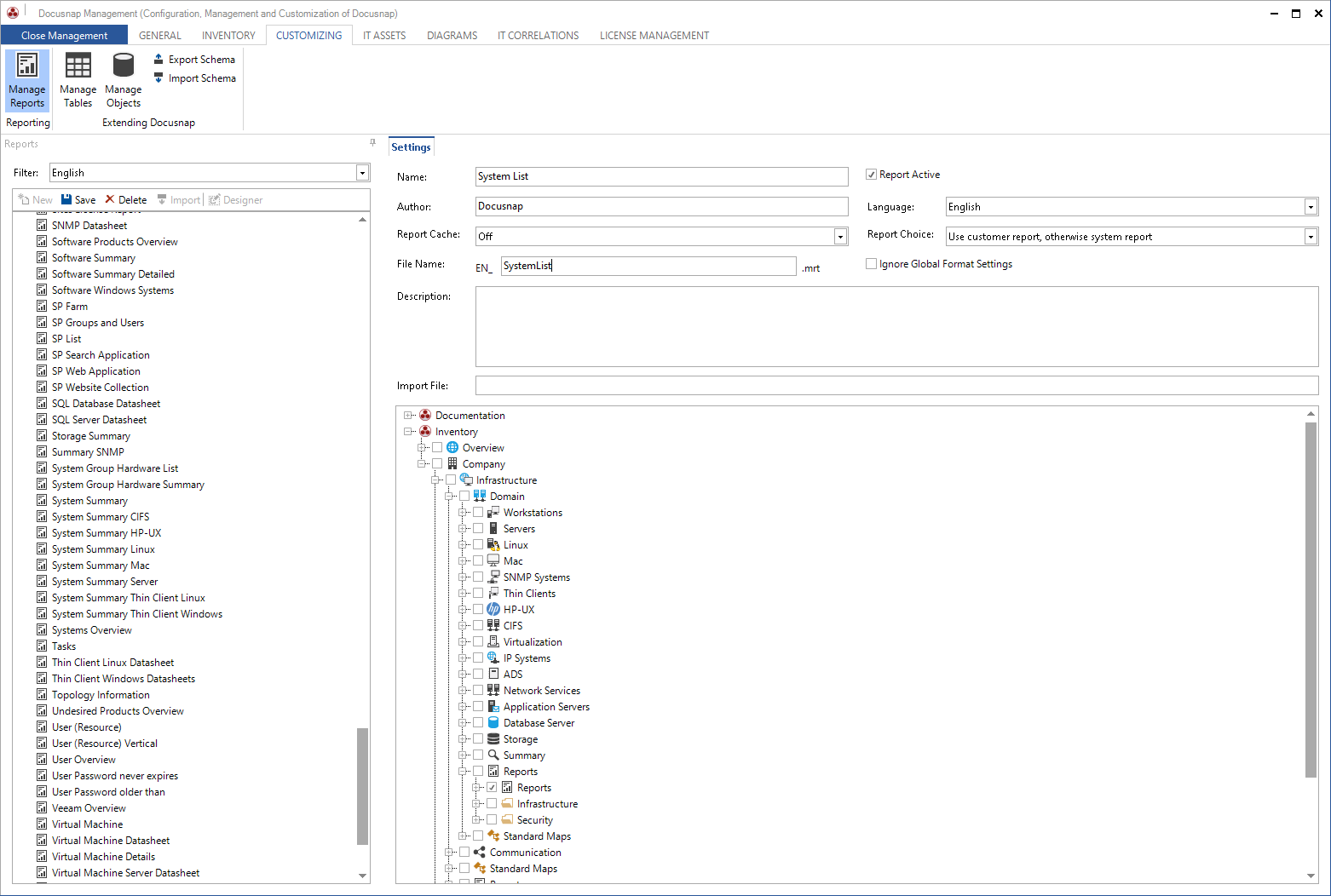 Docusnap-Tools-Manage-Reports-Creating-the-report