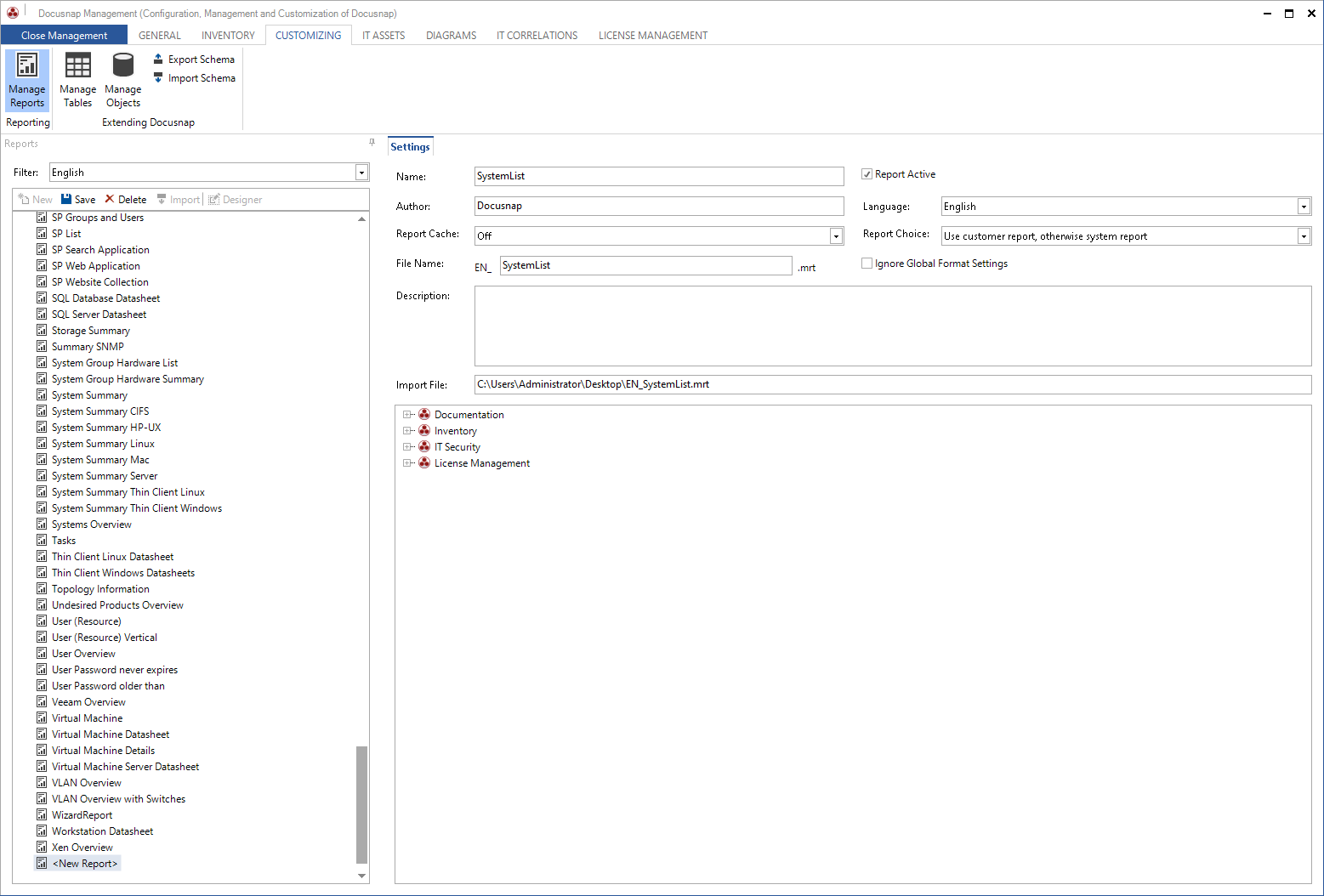 Docusnap-Tools-Report-Manager-import
