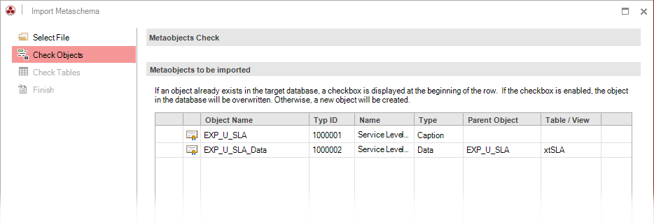Docusnap-Tools-Import-Schema-Check- Objects