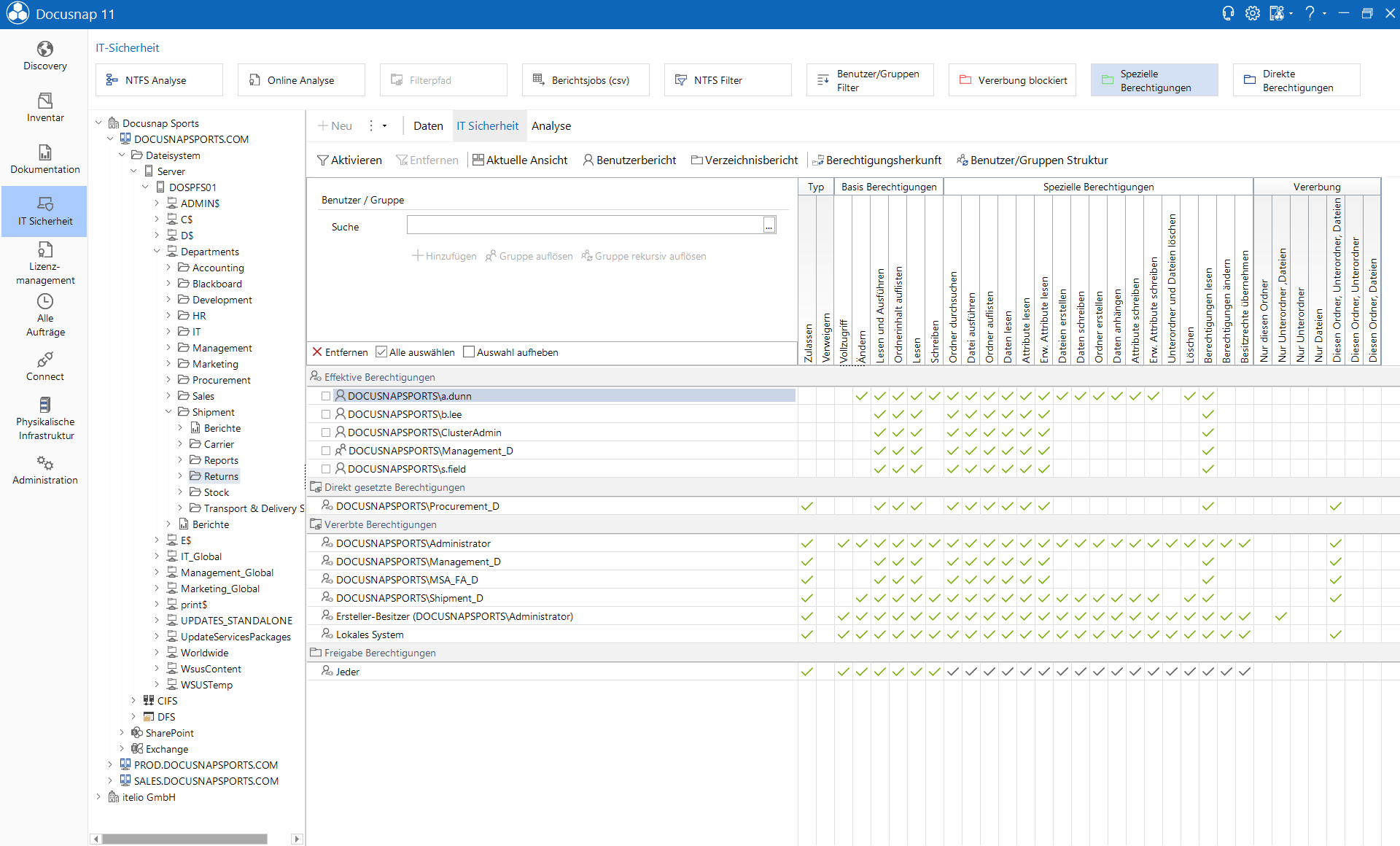 Docusnap-Berechtigungsanalyse-Berechtigungen-Anzeigen