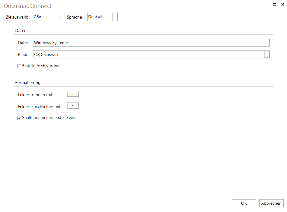 Docusnap-Connect-Paket-planen-CSV