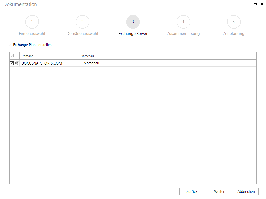 Docusnap-Dokumentation-Exchange-Server