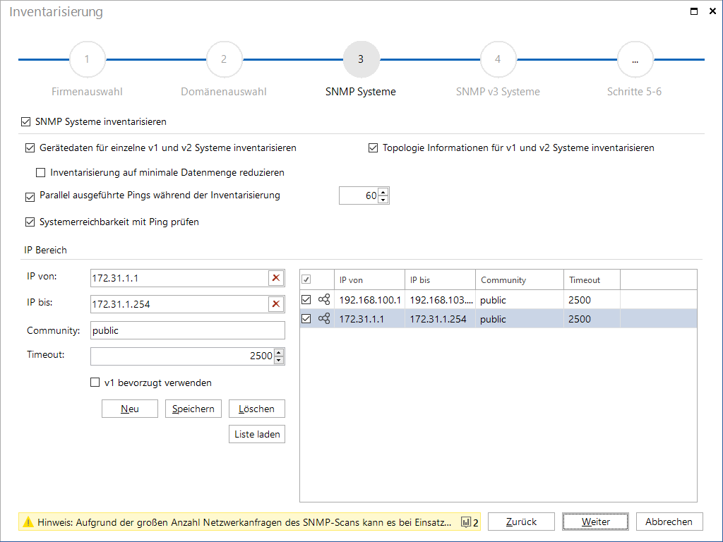 Docusnap-Inventarisierung-SNMP-Systeme