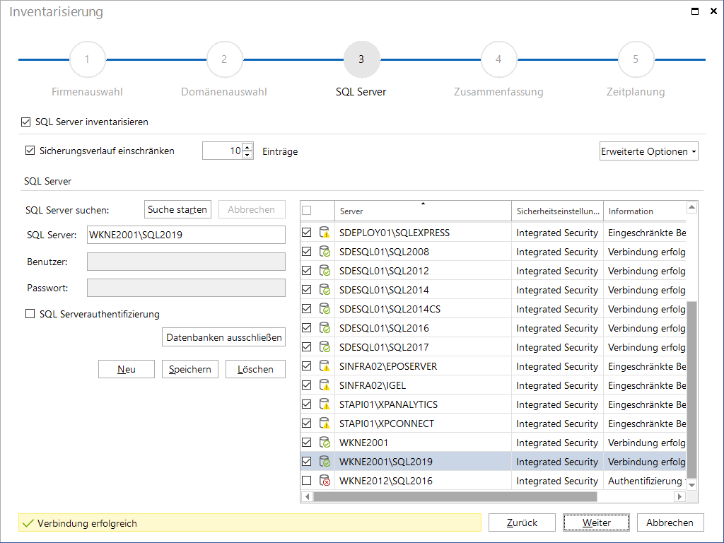 Docusnap-Inventarisierung-SQL-Server