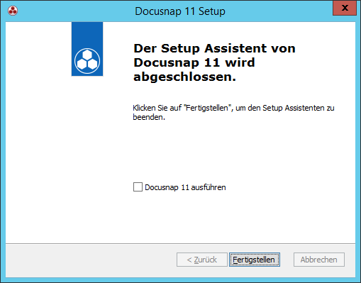 Docusnap-Setup-Installation-Abgeschlossen