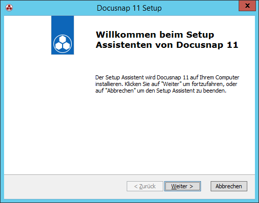 Docusnap-Setup-Willkommen
