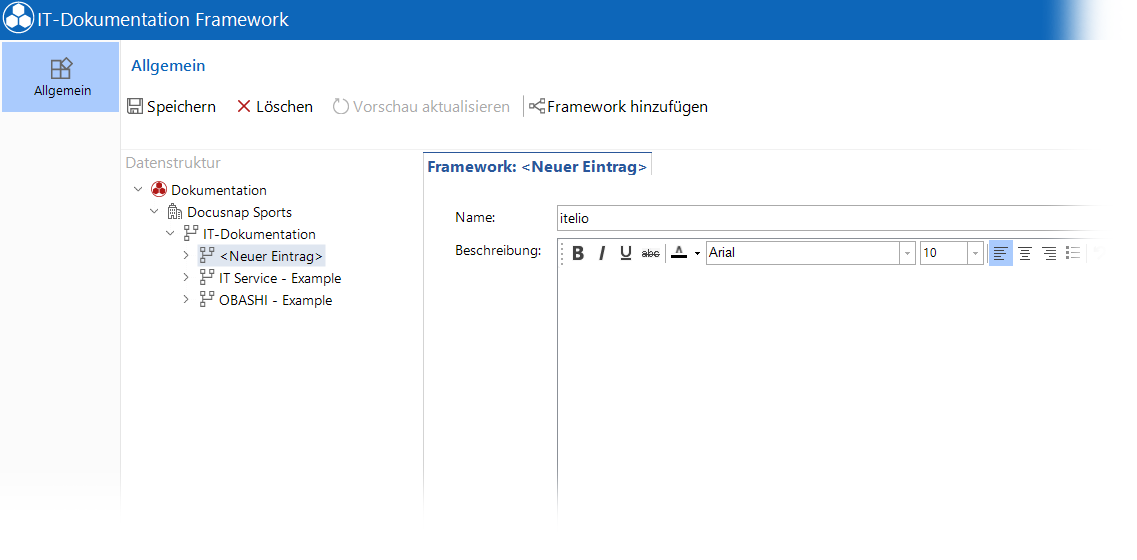 Docusnap-Businessstrukturen-Framework-hinzufügen