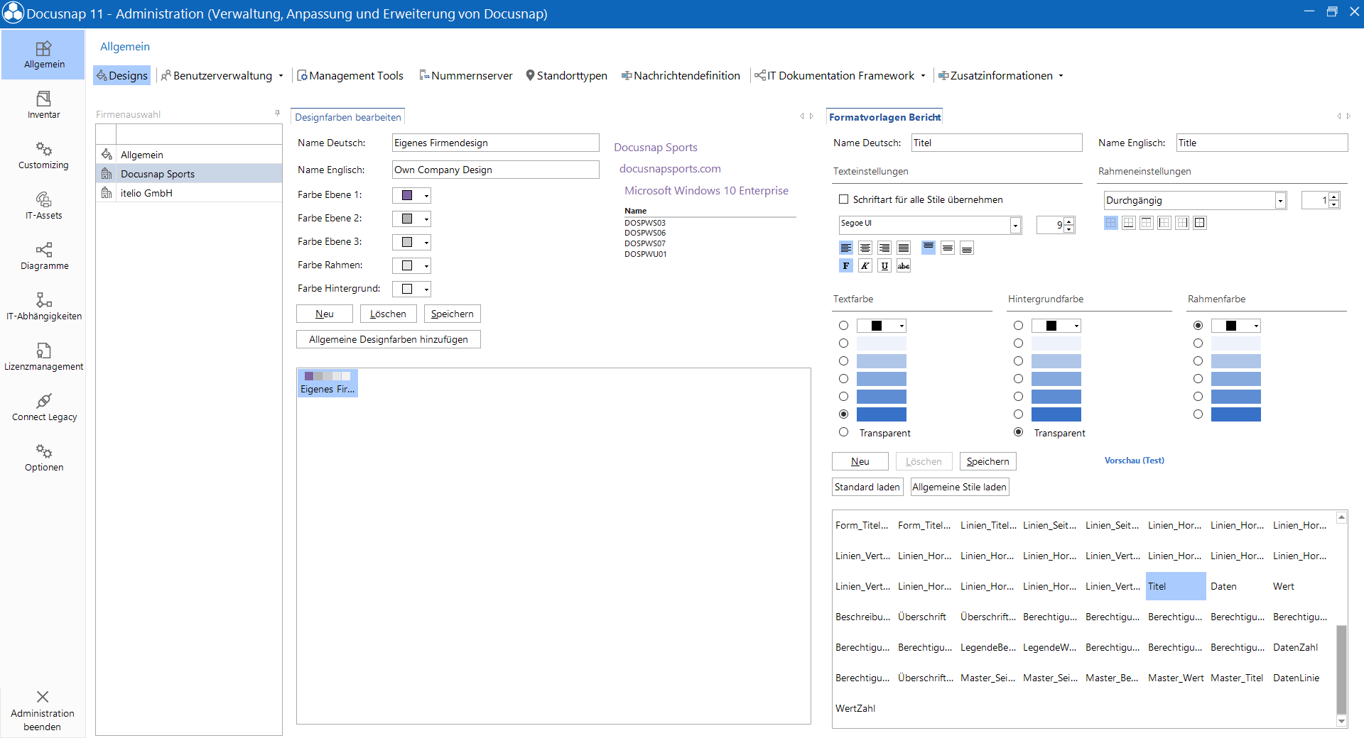 Docusnap-Administration-Allgemein-Designs-bearbeiten