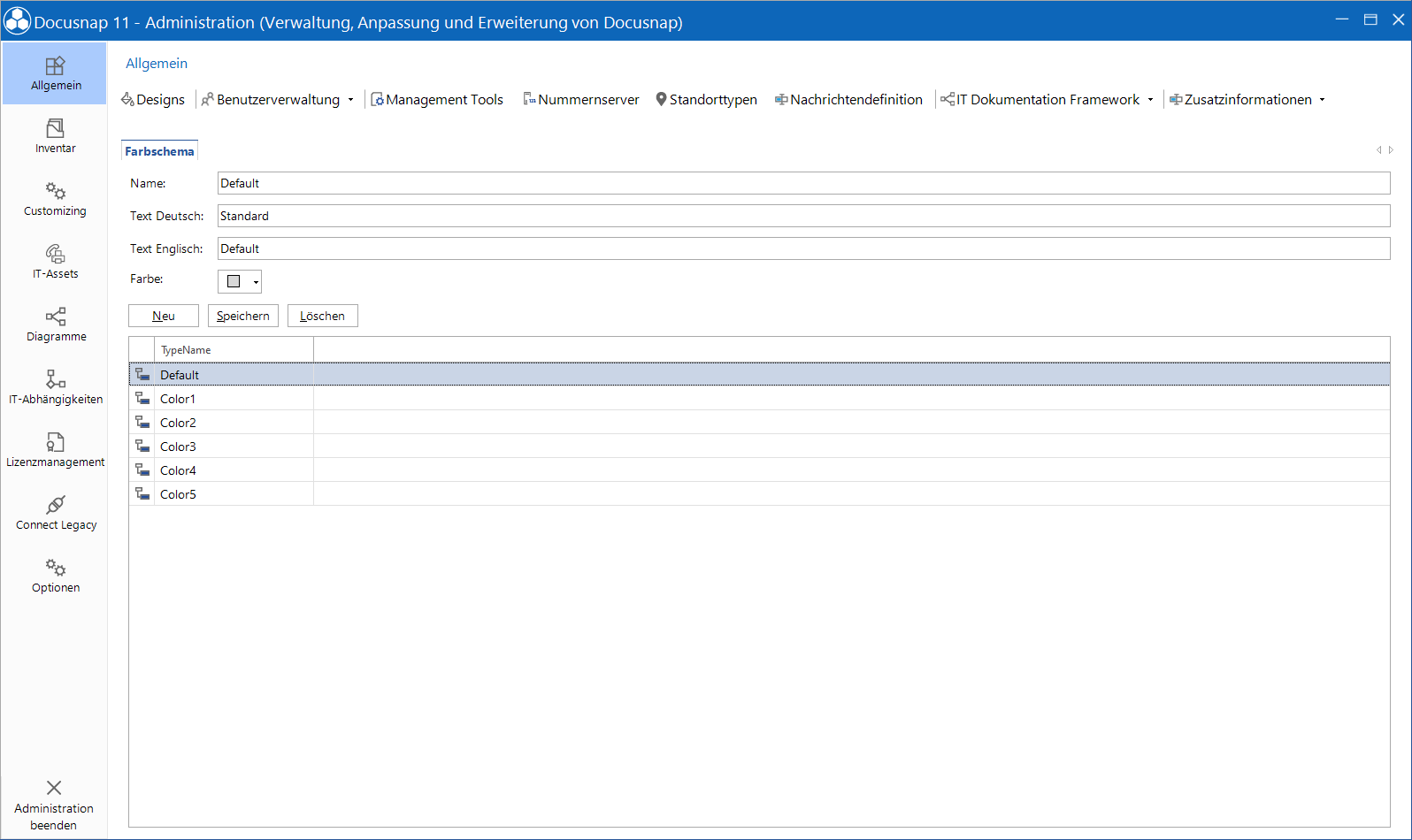 Docusnap-Administration-Allgemein-Farbschema