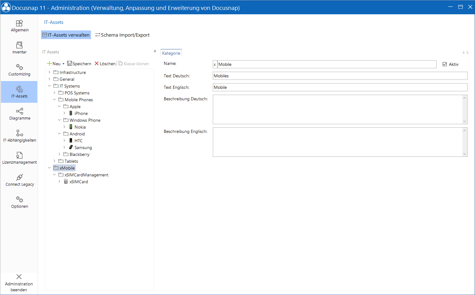 Docusnap-Administration-Inventar-IT-Assets-Kategorie