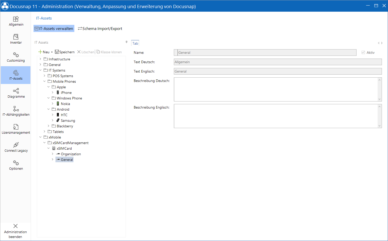 Docusnap-Administration-Inventar-IT-Assets-Tab