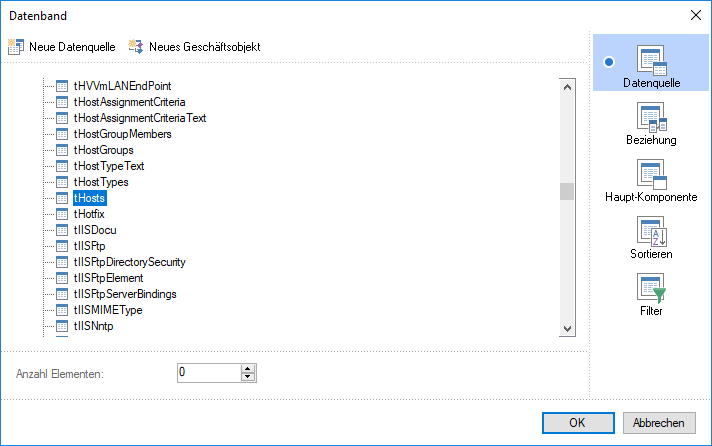 Docusnap-Berichte-Designer-Datenband-zuweisen