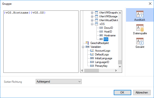 Docusnap-Berichte-Designer-Gruppen-Bedingung-Ausdruck