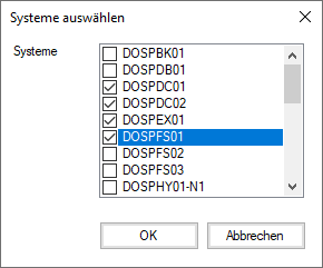 Docusnap-Berichte-Dialog-Listenfeld-ausgeführt