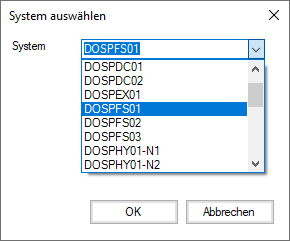 Docusnap-Berichte-Dialog-Nachschlageliste-ausgeführt