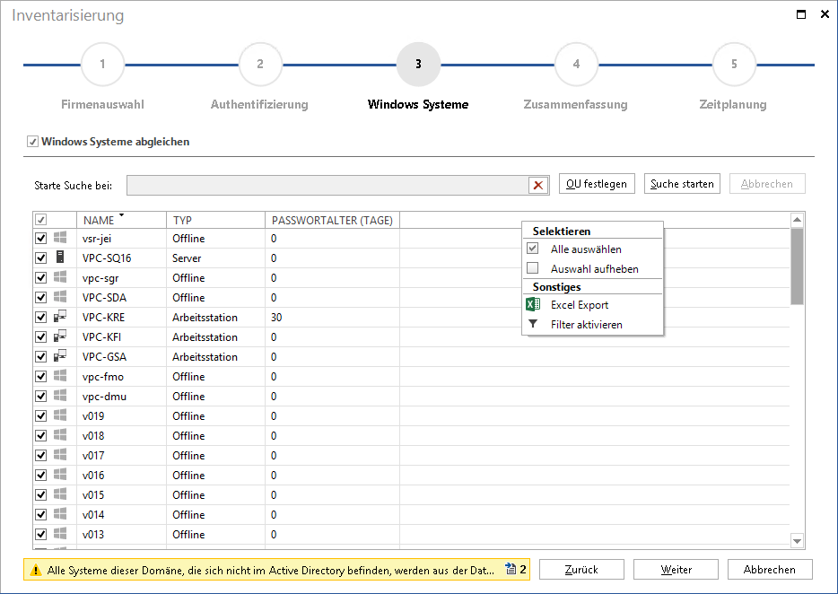 Docusnap-Active-Directory-Abgleich-Windows-Systeme