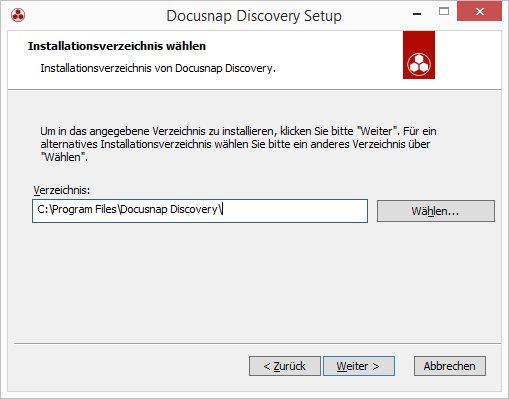 Docusnap-Discovery-Setup-Path