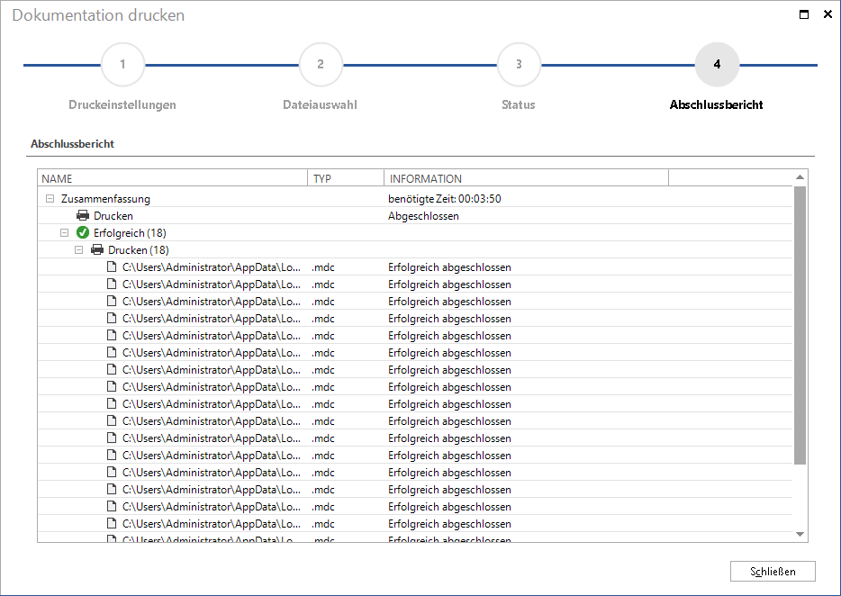 Docusnap-Dokumentation-Drucken-Abschlussbericht